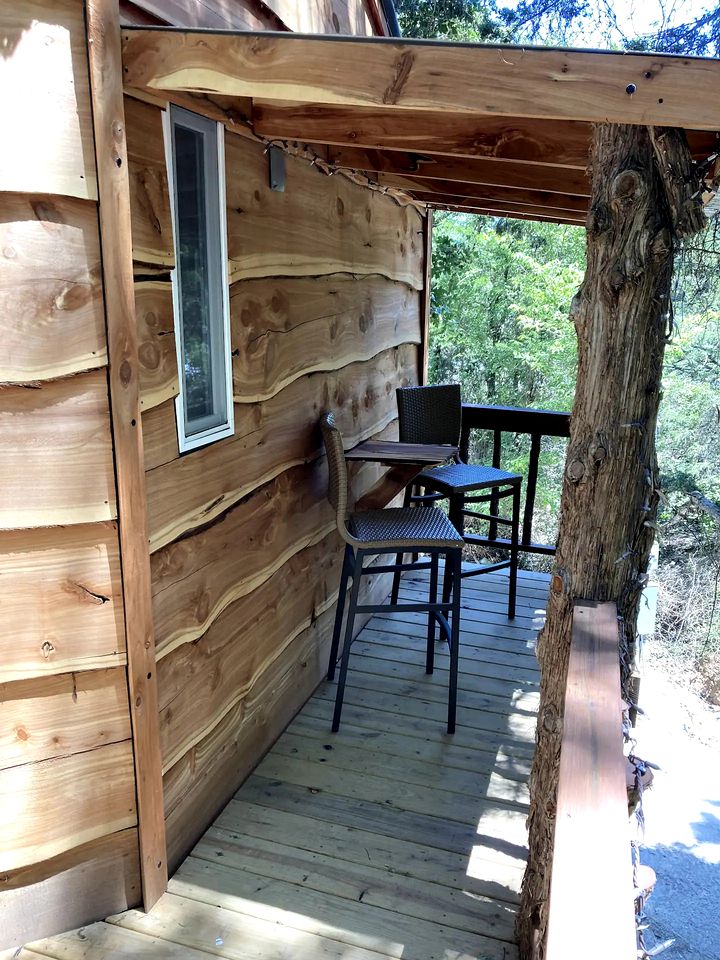 Enchanting Forest Treehouse Hideaway with Farm Activities near Bingham Creek in Forestburg, Texas