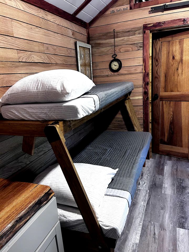 Enchanting Forest Treehouse Hideaway with Farm Activities near Bingham Creek in Forestburg, Texas