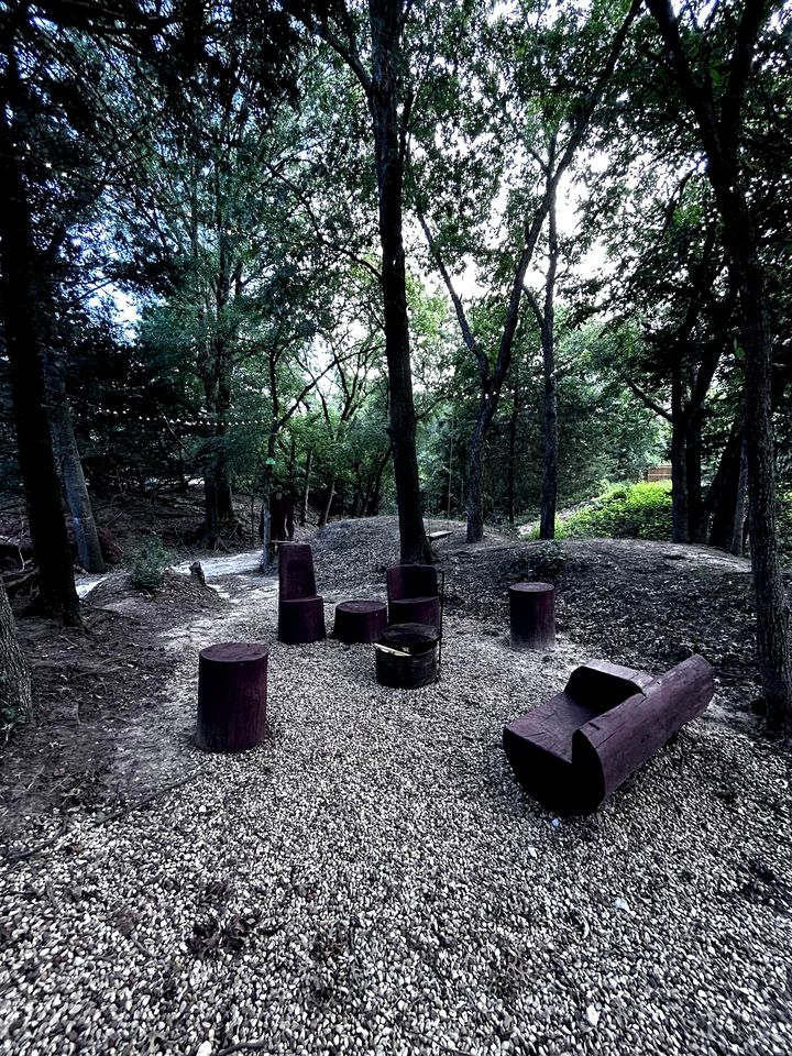 Enchanting Forest Treehouse Hideaway with Farm Activities near Bingham Creek in Forestburg, Texas