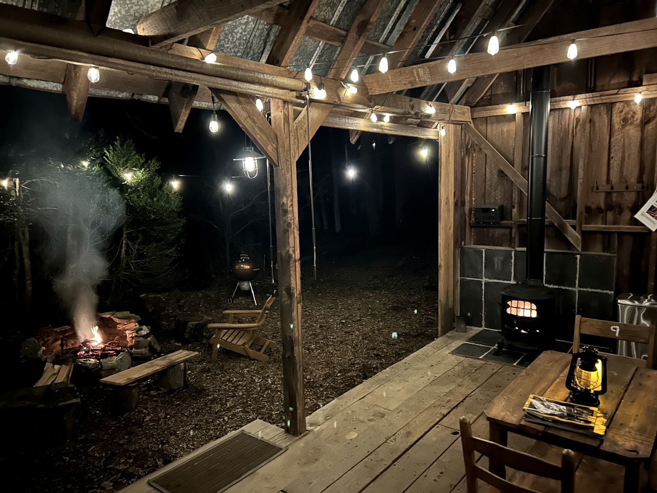 Peaceful Cabin Stay with Fire Pit, Sauna & Mountain Adventure in Zirconia, North Carolina