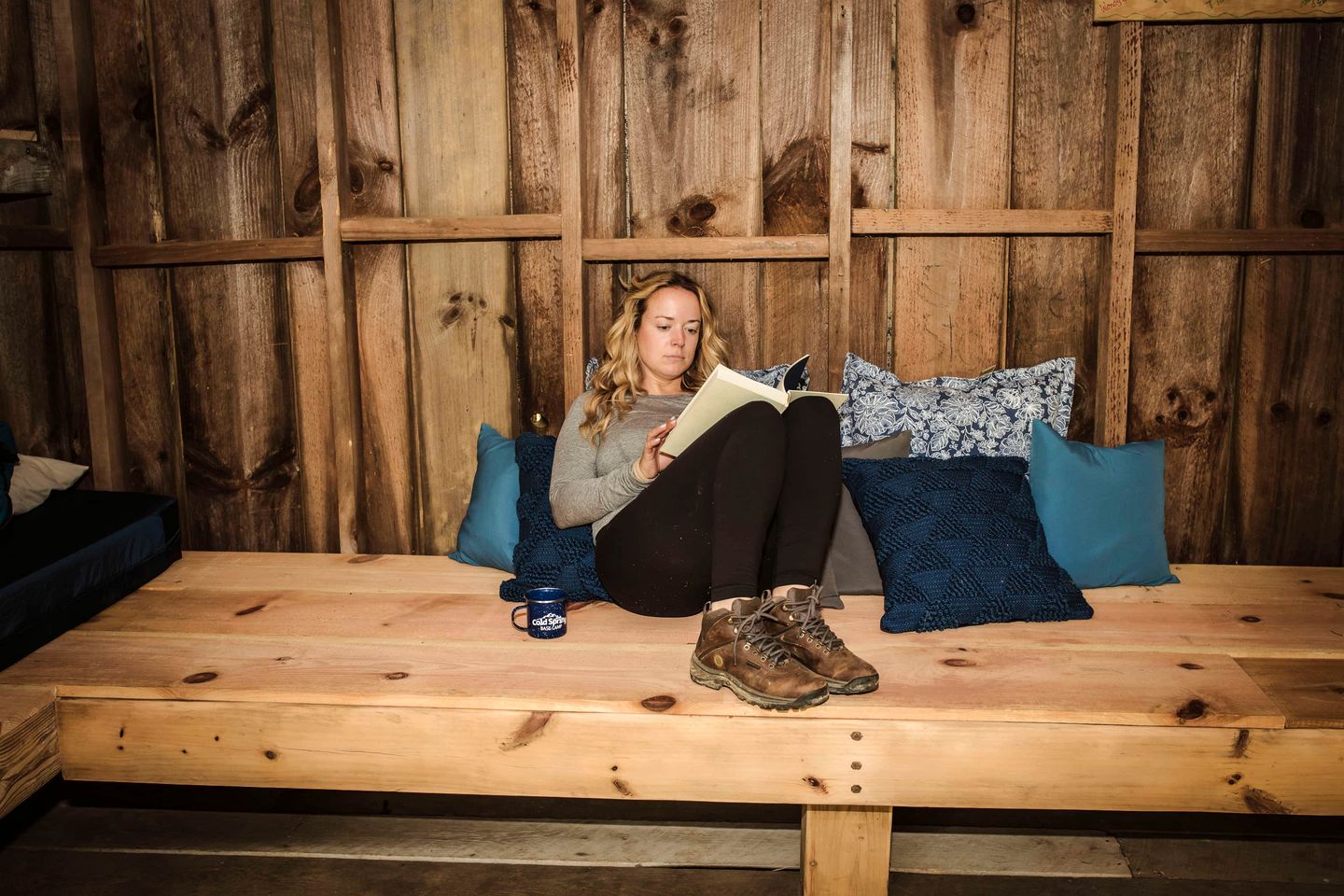 Peaceful Cabin Stay with Fire Pit, Sauna & Mountain Adventure in Zirconia, North Carolina