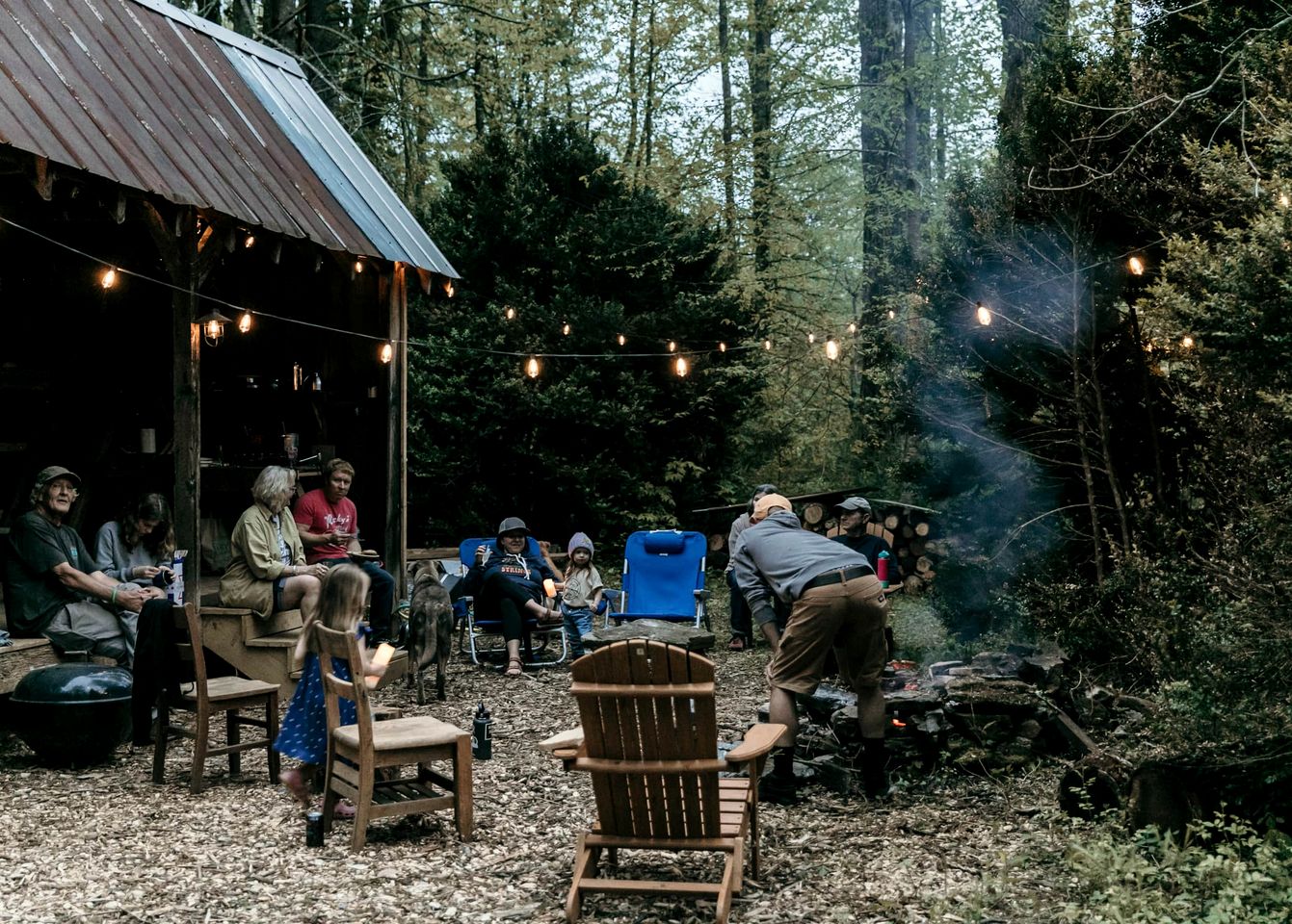 Peaceful Cabin Stay with Fire Pit, Sauna & Mountain Adventure in Zirconia, North Carolina