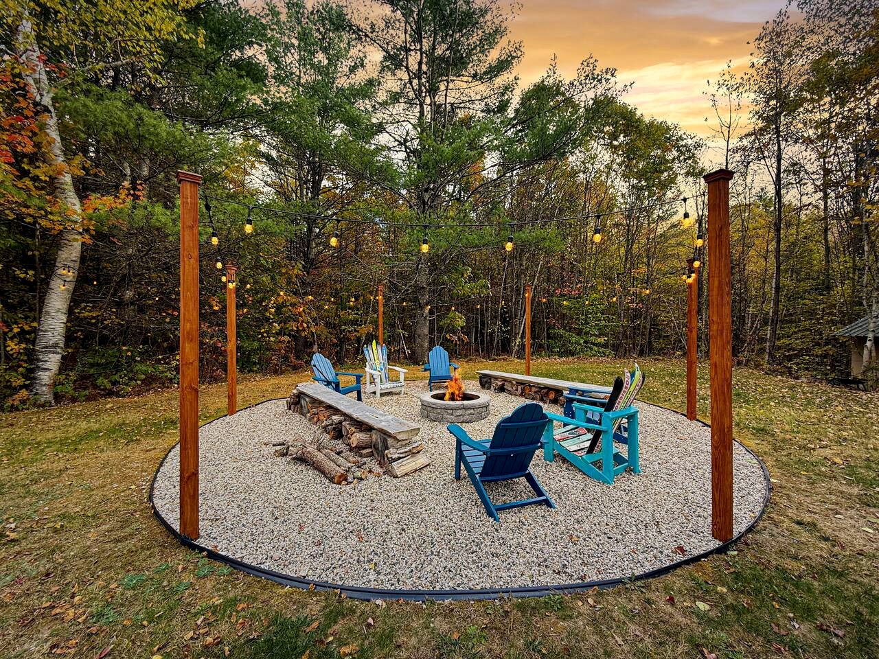 Gorgeous Modern Vacation Rental with Game Room Surrounded by Nature in Madison, New Hampshire