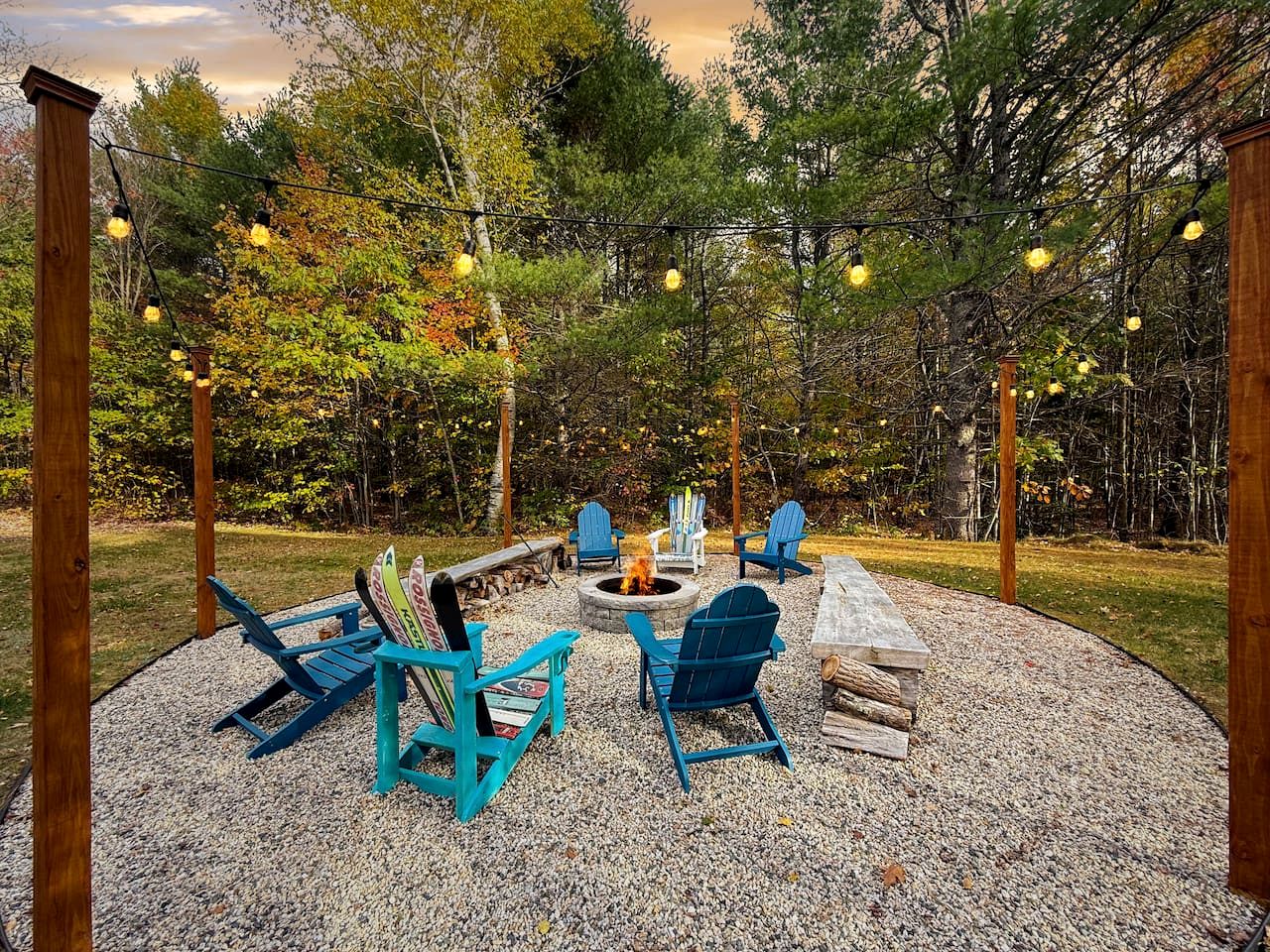 Gorgeous Modern Vacation Rental with Game Room Surrounded by Nature in Madison, New Hampshire