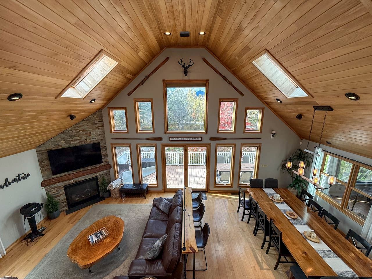Gorgeous Modern Vacation Rental with Game Room Surrounded by Nature in Madison, New Hampshire