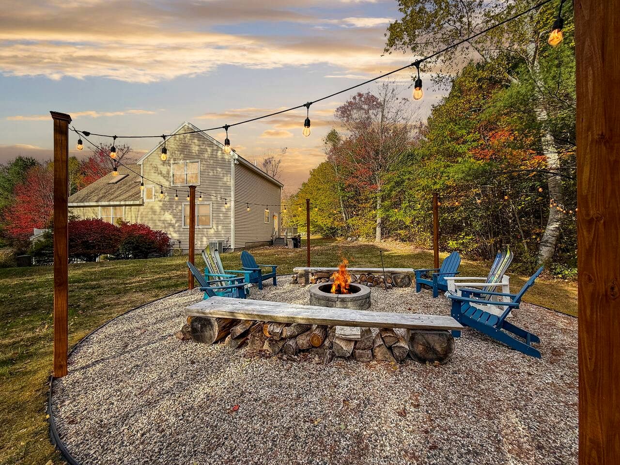 Gorgeous Modern Vacation Rental with Game Room Surrounded by Nature in Madison, New Hampshire