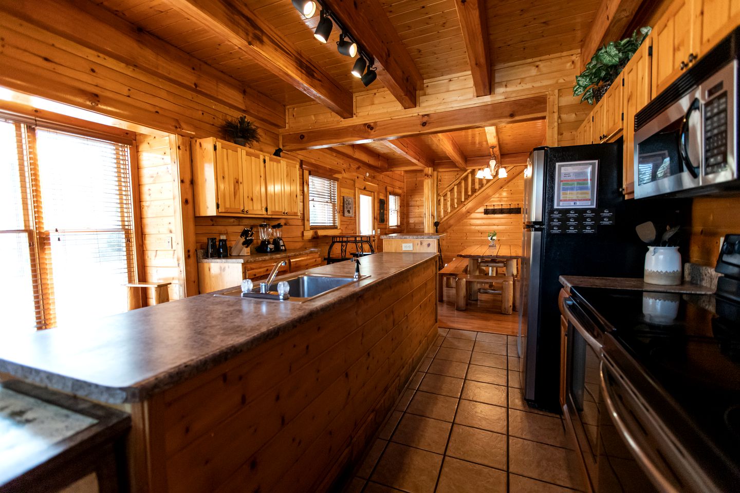 Enormous Cabin Rental for Group Getaways and Family Vacations in Tennessee