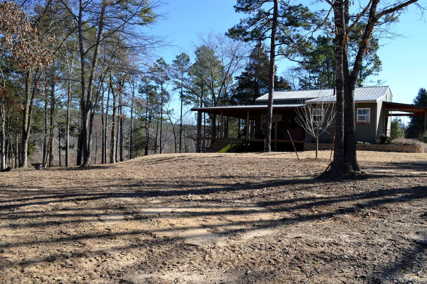 Secluded Cabin by the Black Fork River near Ouachita National Forest, Oklahoma