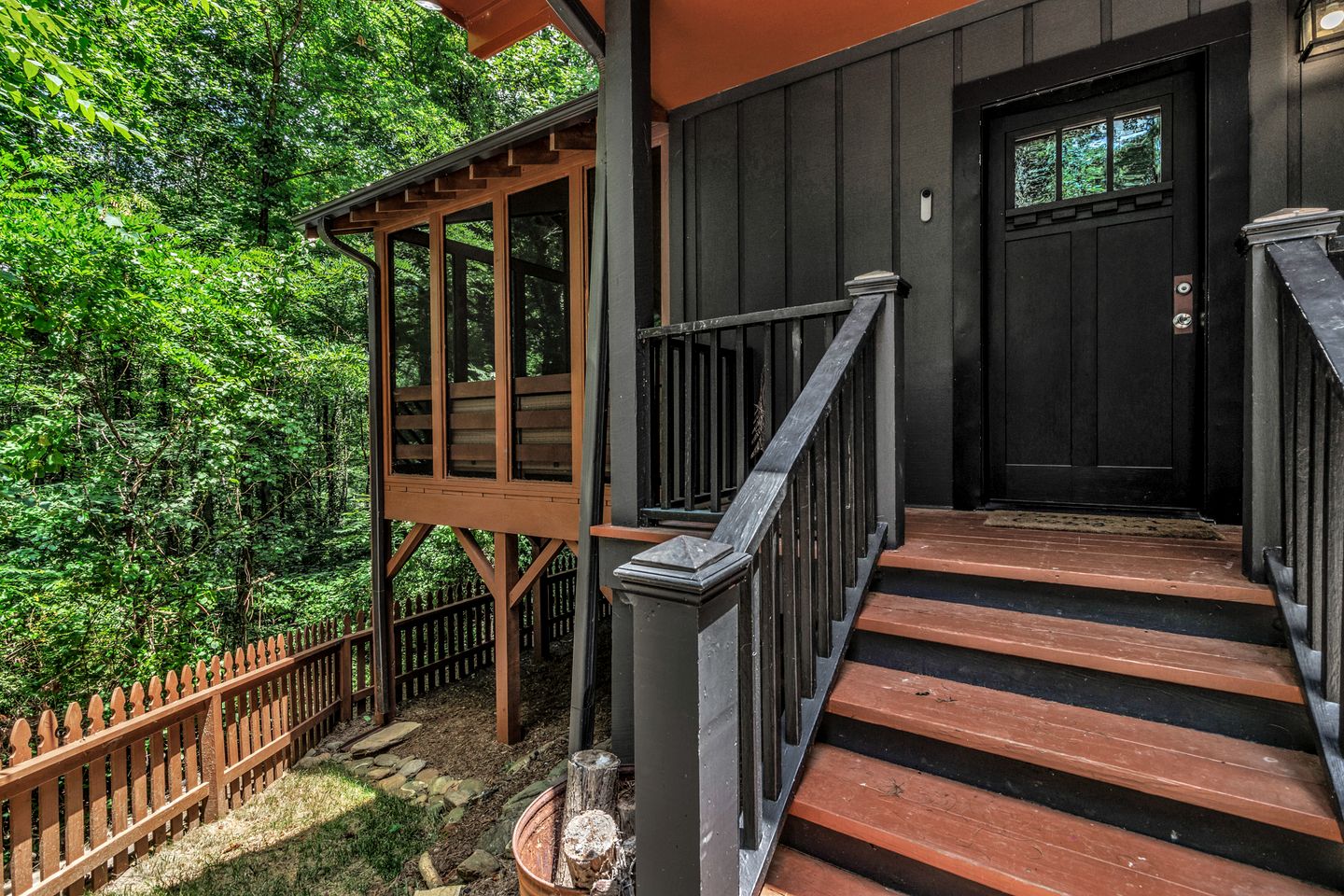 Tranquil Woodland Retreat with Hot Tub and Arcade Games near Black Mountain, NC