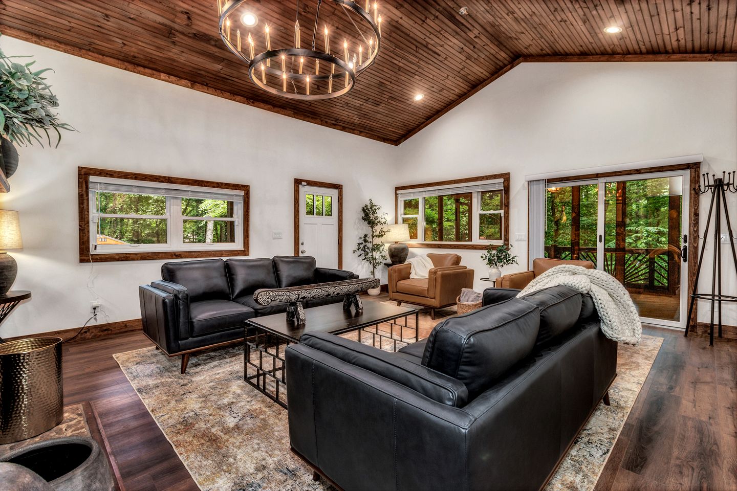 Tranquil Woodland Retreat with Hot Tub and Arcade Games near Black Mountain, NC