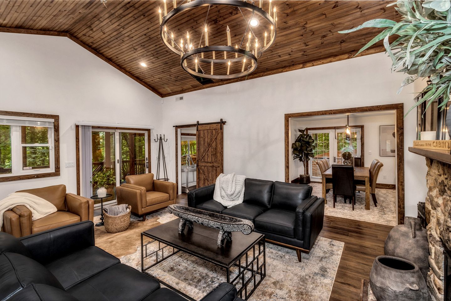 Tranquil Woodland Retreat with Hot Tub and Arcade Games near Black Mountain, NC