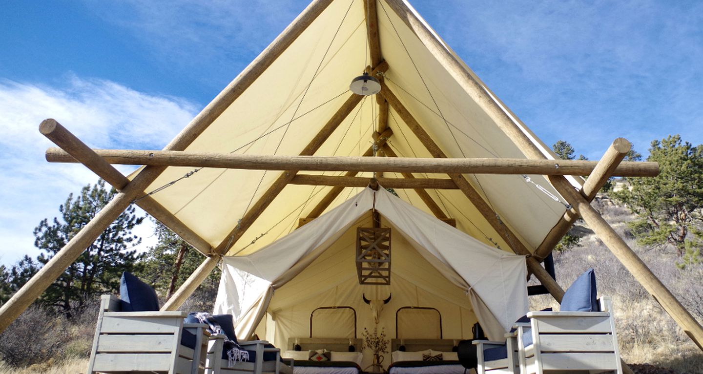 Gorgeous Family-Friendly Tent Getaway in Lake George, Colorado