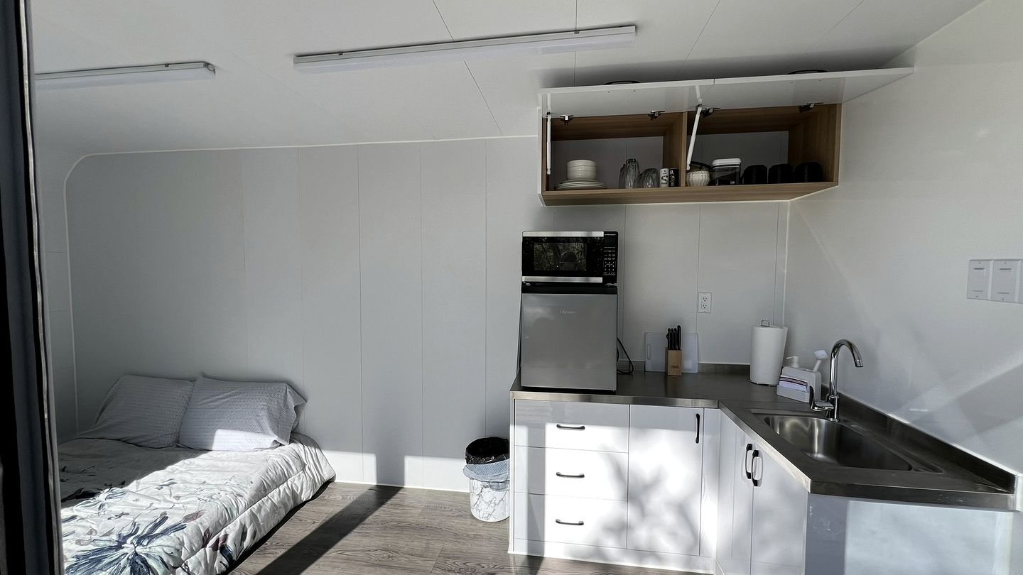 Sleek and Modern Glamping Pod in Klamath, Perfect for a Getaway near the Pacific Ocean