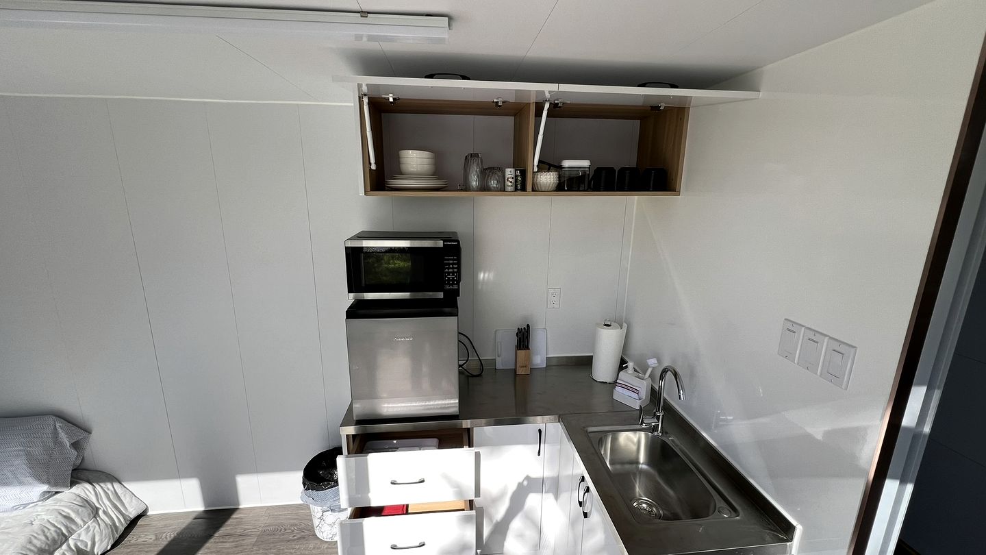 Sleek and Modern Glamping Pod in Klamath, Perfect for a Getaway near the Pacific Ocean