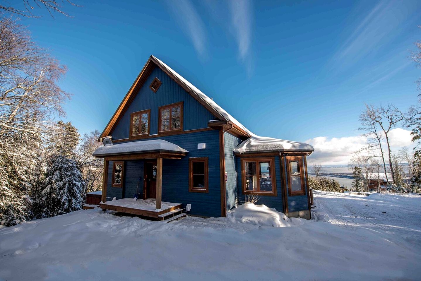 Idyllic Family Retreat with Hot Tub and Games Room in Charlevoix Region, Quebec