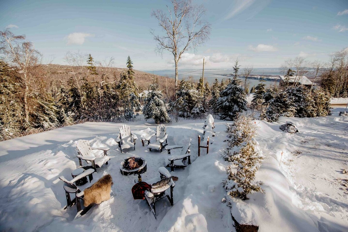 Idyllic Family Retreat with Hot Tub and Games Room in Charlevoix Region, Quebec