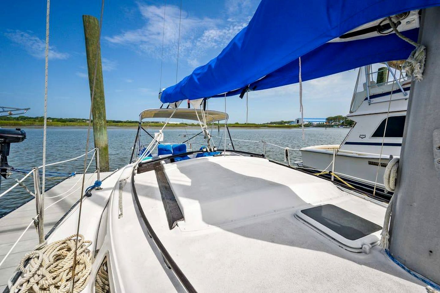 Pet-Friendly Boat with Picturesque and Chic Interior in Florida