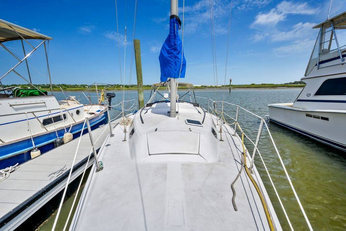 Pet-Friendly Boat with Picturesque and Chic Interior in Florida