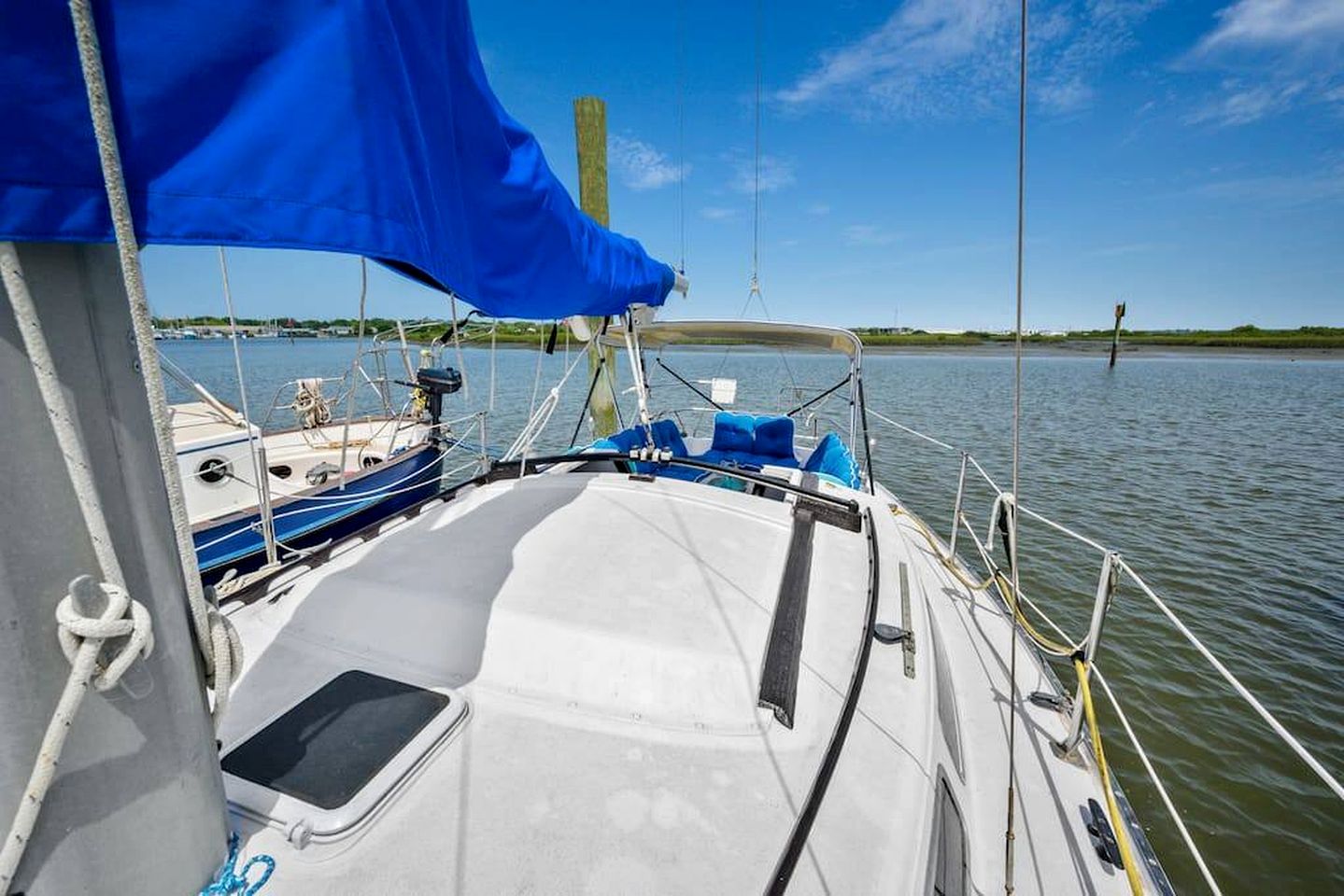 Pet-Friendly Boat with Picturesque and Chic Interior in Florida
