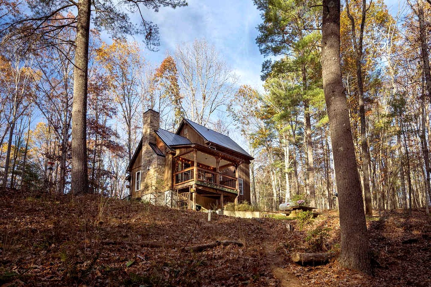 Cozy Mountain Cabin Retreat with Private Forest & Kayaks Near Blue Ridge Parkway, Virginia
