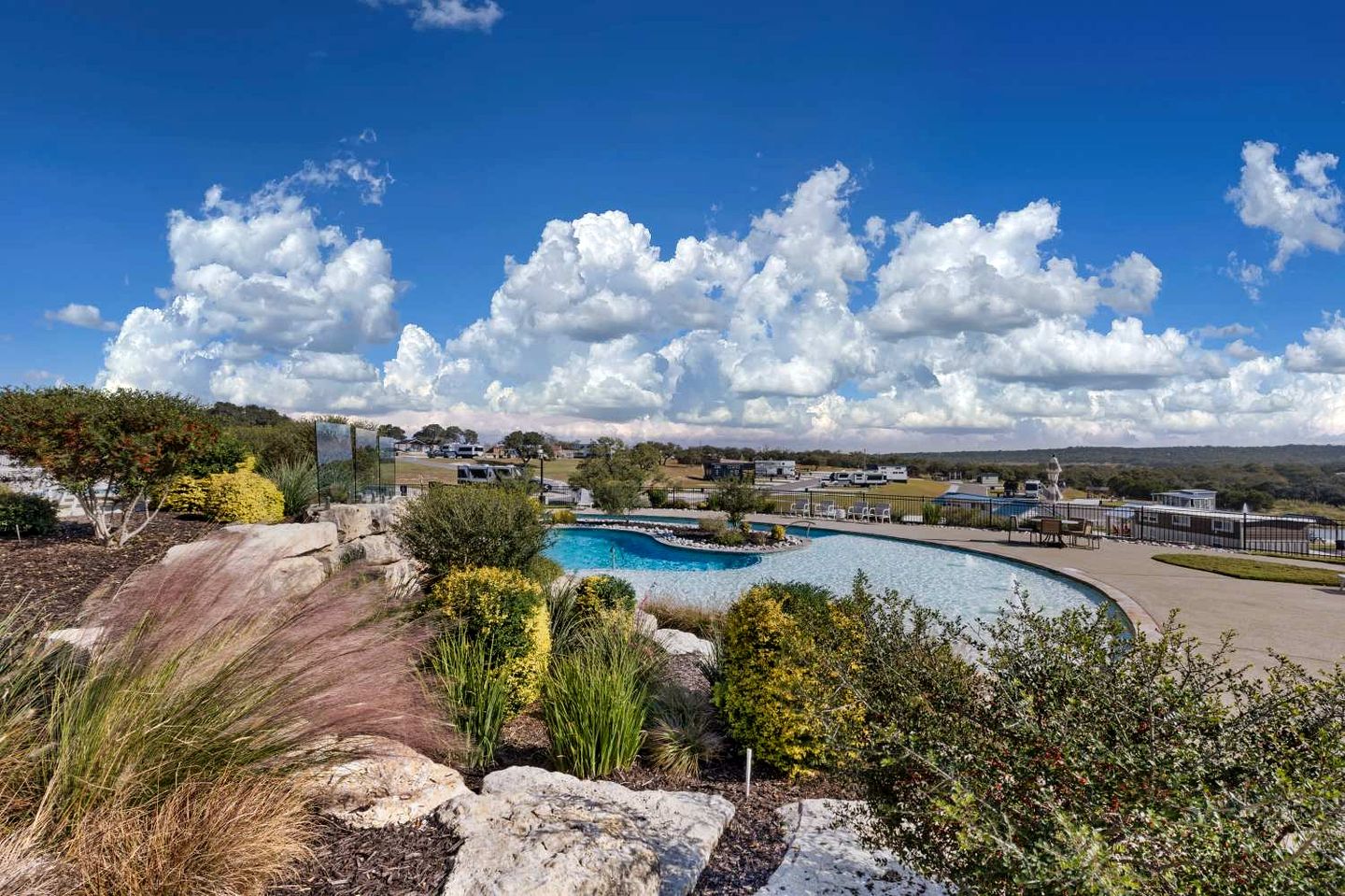 Peaceful Tiny Home Retreat with Pool and Resort Access Near Fredericksburg, TX