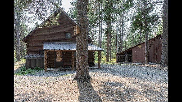 Rustic Cabin Retreat with Private Pond & Hot Tub near Island Park, Idaho