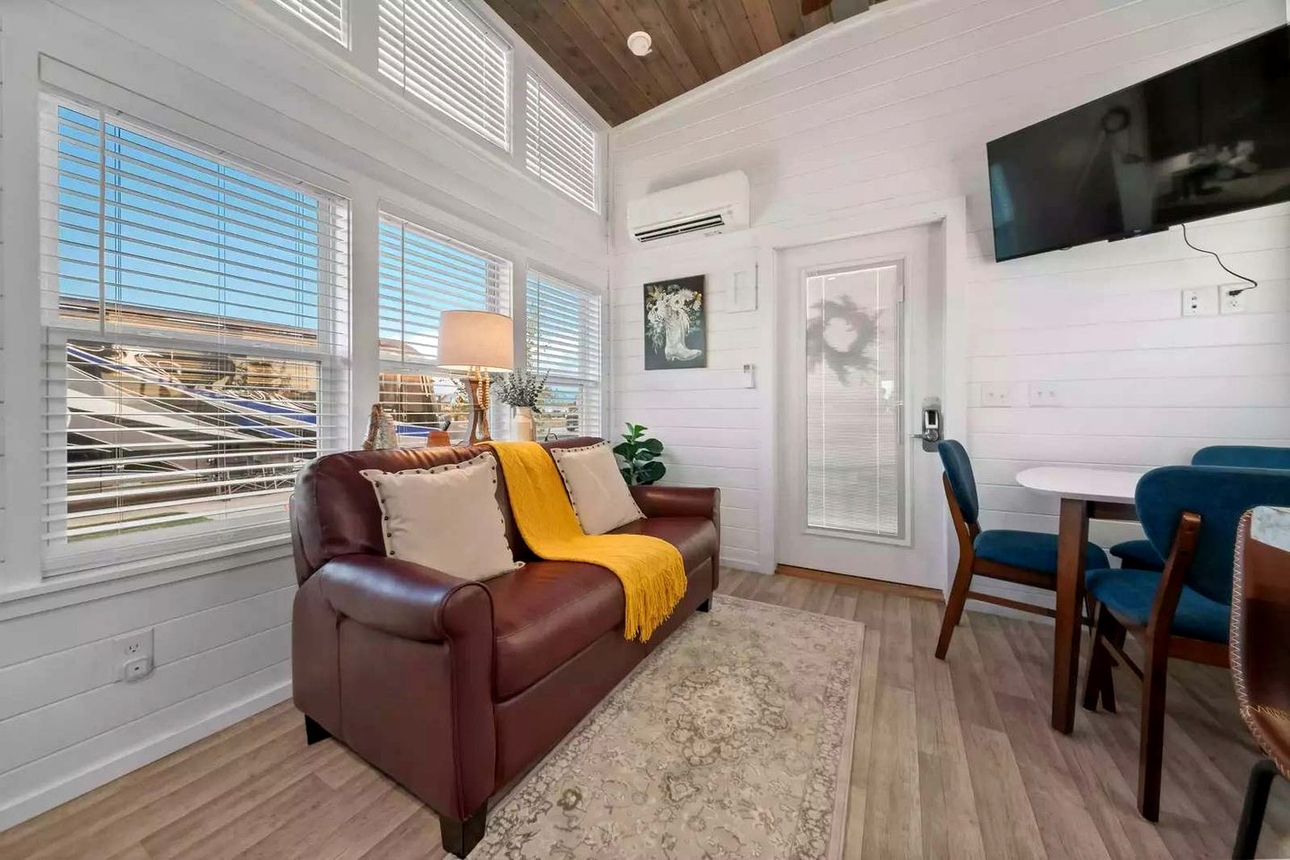 Charming Tiny Home with Private Resort Amenities, Fire Pit, and Hill Country Views Near Fredericksburg, TX