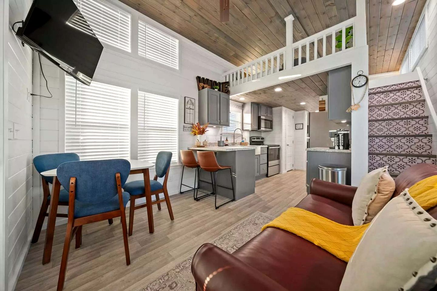 Charming Tiny Home with Private Resort Amenities, Fire Pit, and Hill Country Views Near Fredericksburg, TX