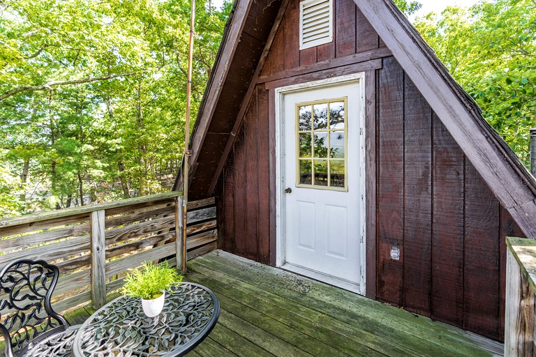Traditional A-Frame Cabin with Stunning Views, Hot Tub, Deck, Grill and Fire Pit Near Cacapon State Park in Berkeley Springs, WV | A-Frames (Berkeley