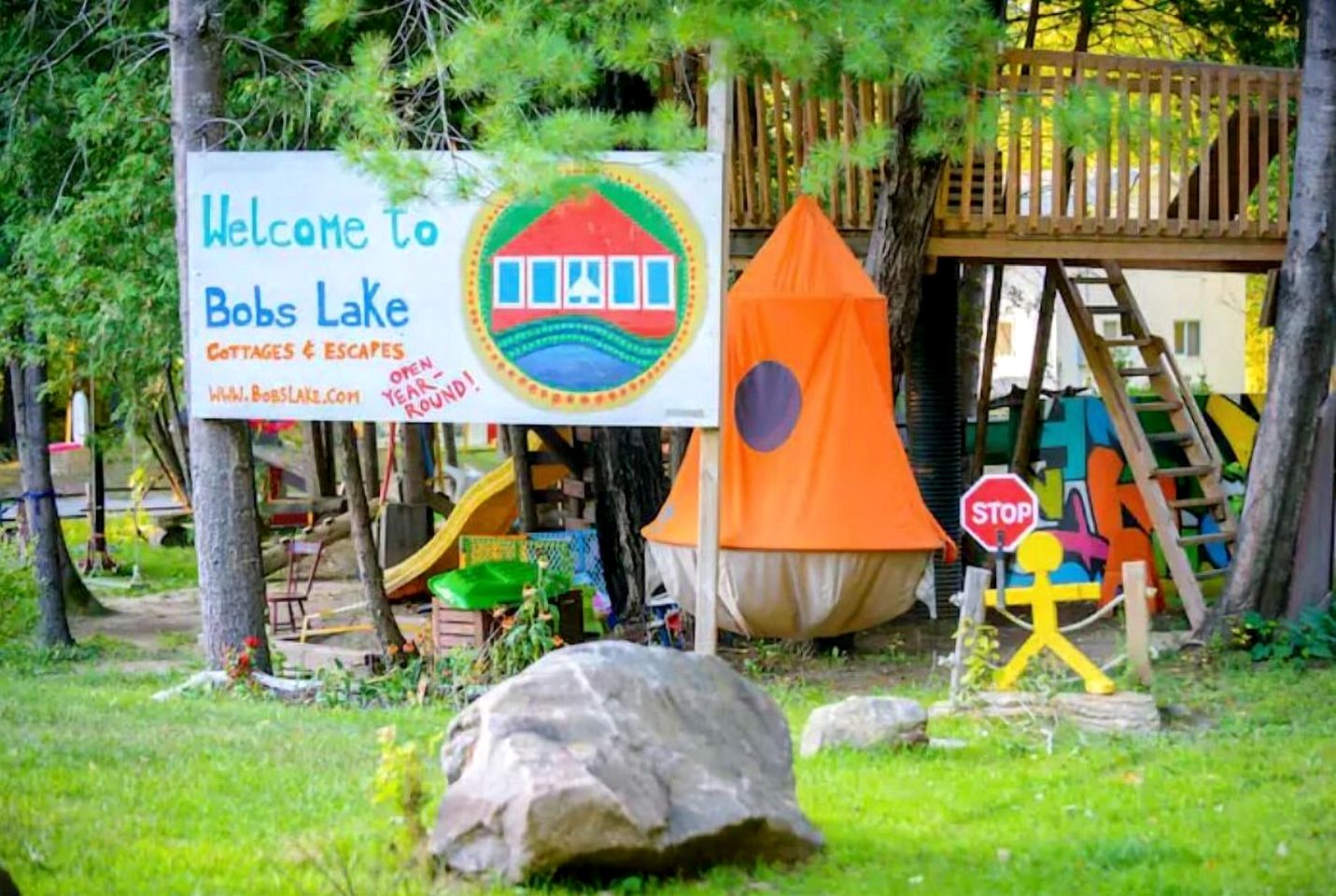 Group of Cottages Great for Family or Group Reunions in Ontario