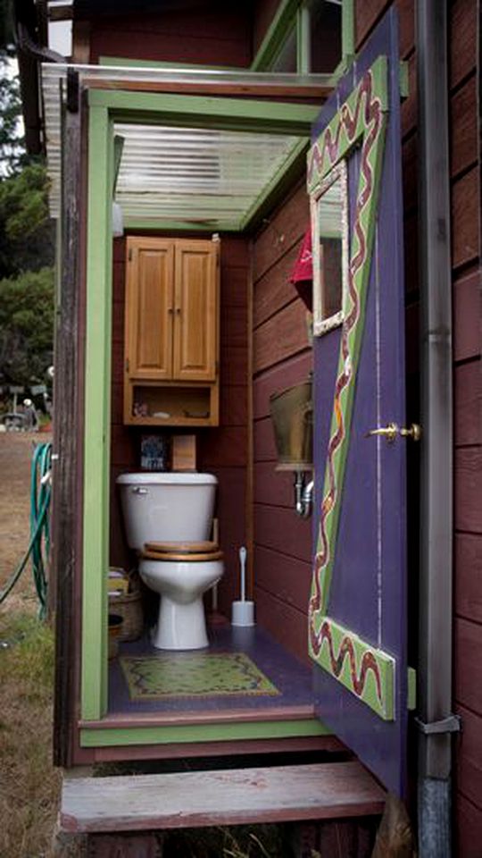 Off-Grid, Bohemian Bus in Point Arena, California