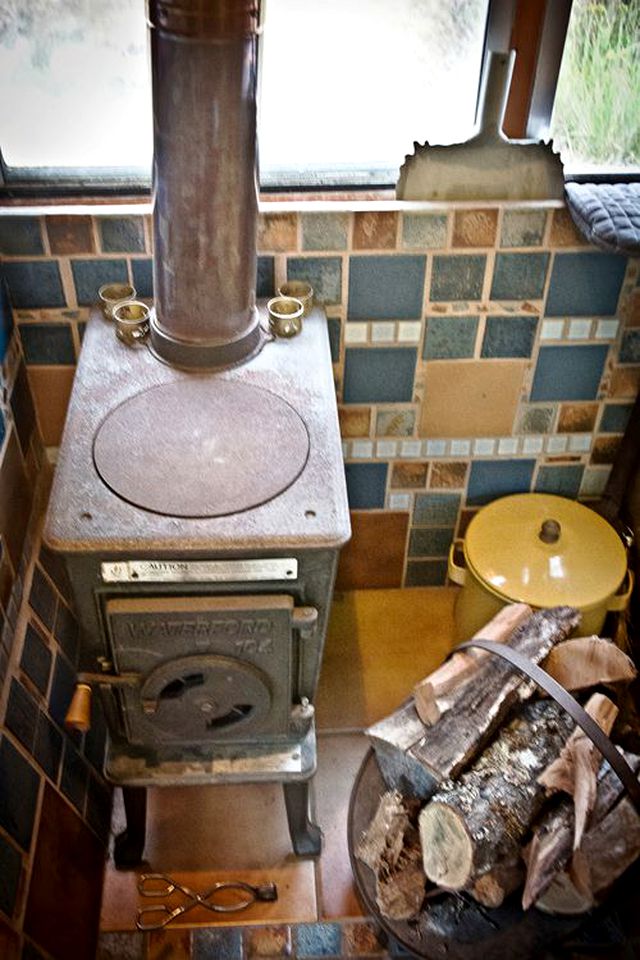 Off-Grid, Bohemian Bus in Point Arena, California