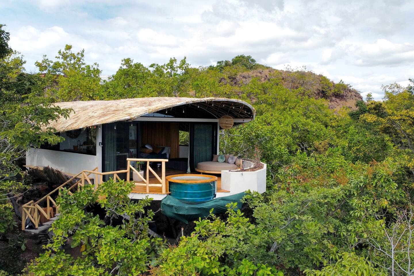 Romantic Bohemian Treehouse with Jungle Views near Playa Grande, Costa Rica