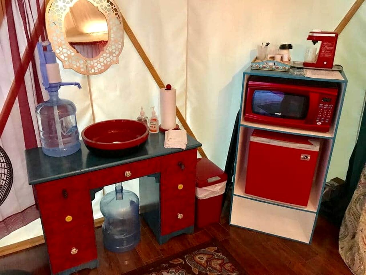 Unique Yurt-Dome Hybrid on Amazing Glampground near Bryson City, North Carolina