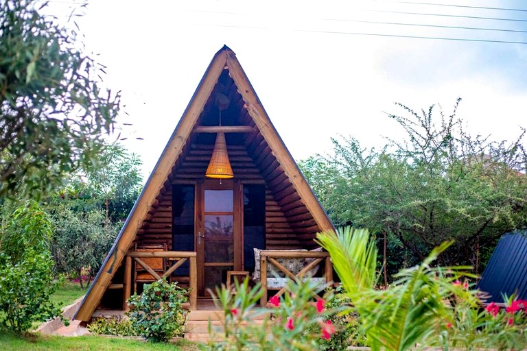 Rustic A-Frames Perfect for a Unique Glamping Escape in Kenya