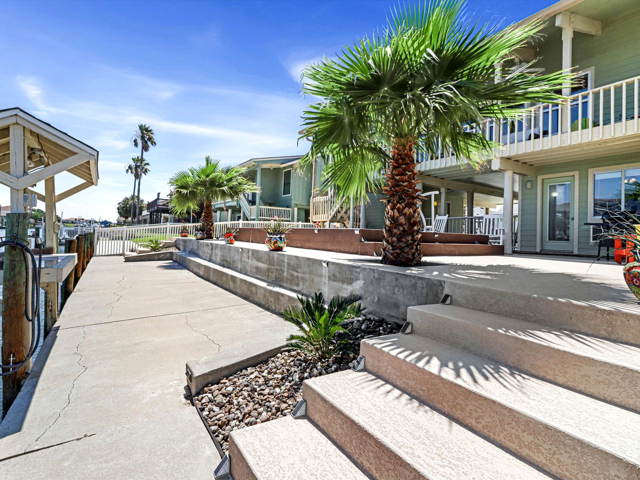 Spacious Waterfront Vacation Home with Private Pool and Dock near Rockport, Texas