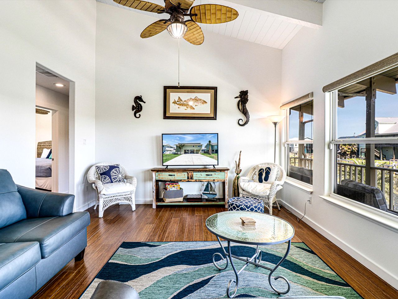 Spacious Waterfront Vacation Home with Private Pool and Dock near Rockport, Texas