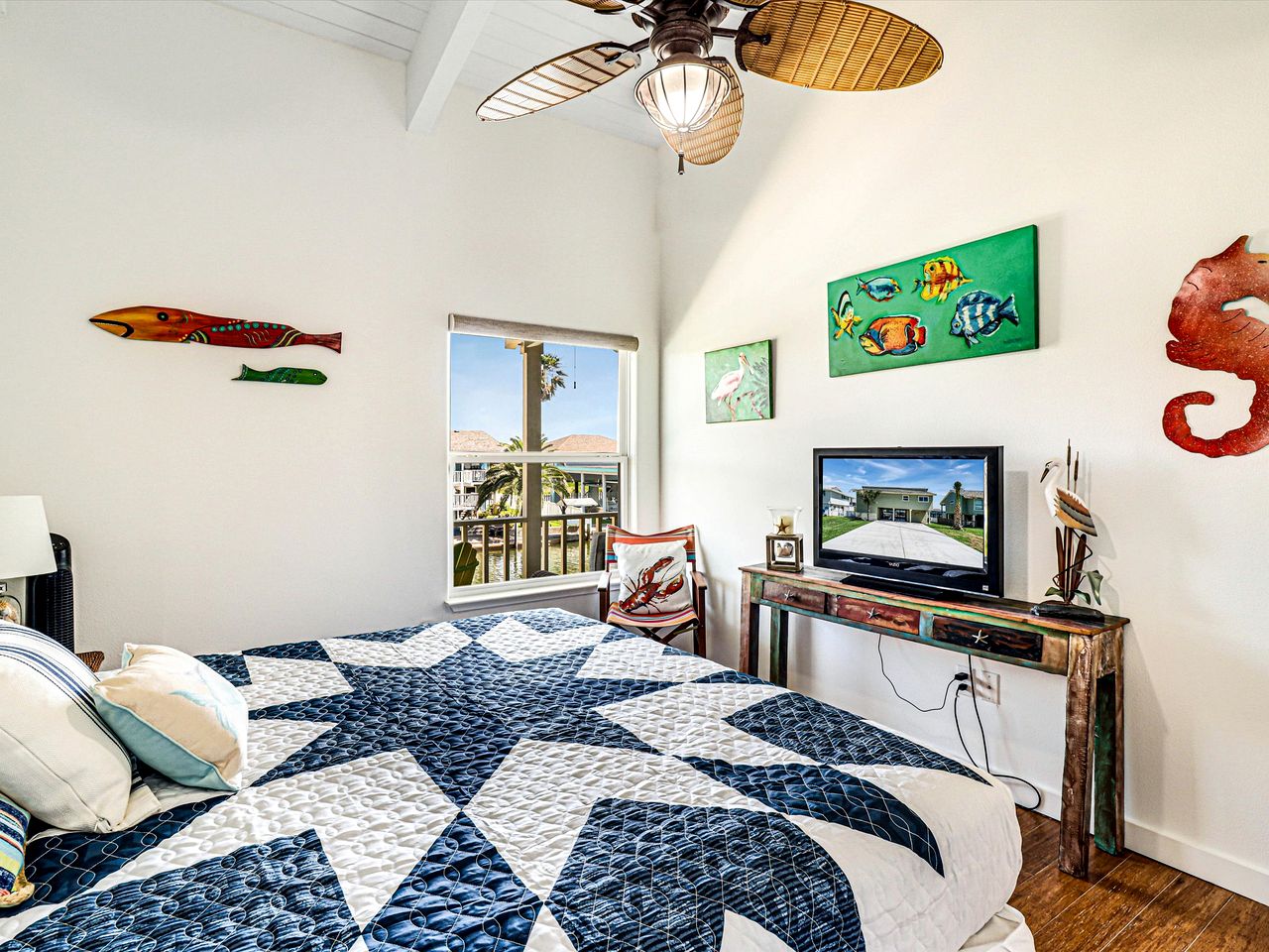 Spacious Waterfront Vacation Home with Private Pool and Dock near Rockport, Texas