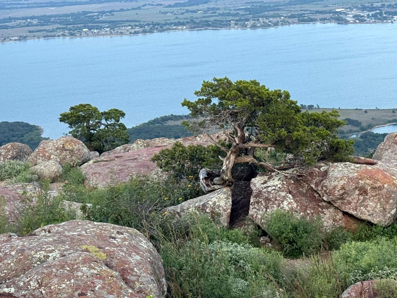 Cozy Tiny Home with Private Patio & Hammock Chairs near Bath Lake in Medicine Park, Oklahoma