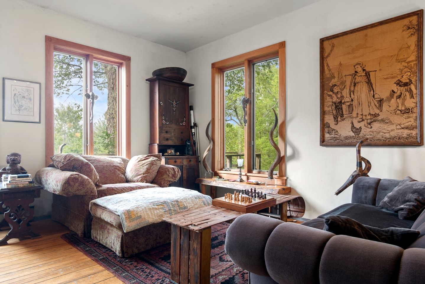 Secluded Creative Hideaway with Pond, Porch & Forest Views in Andes, New York