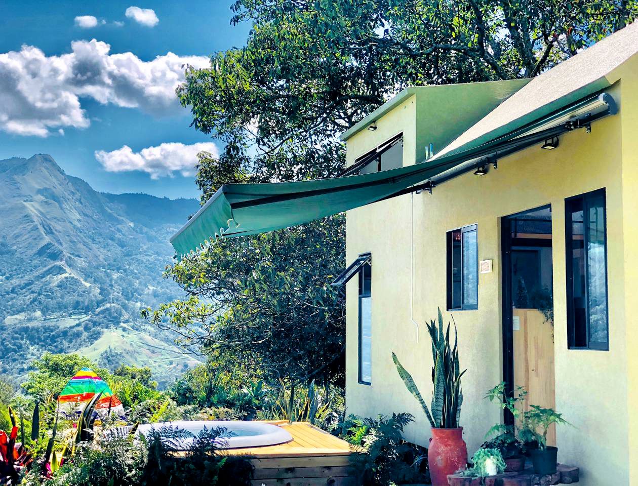 Rural Cottage rental with a Hot Tub in Copacabana, Antioquia, Colombia