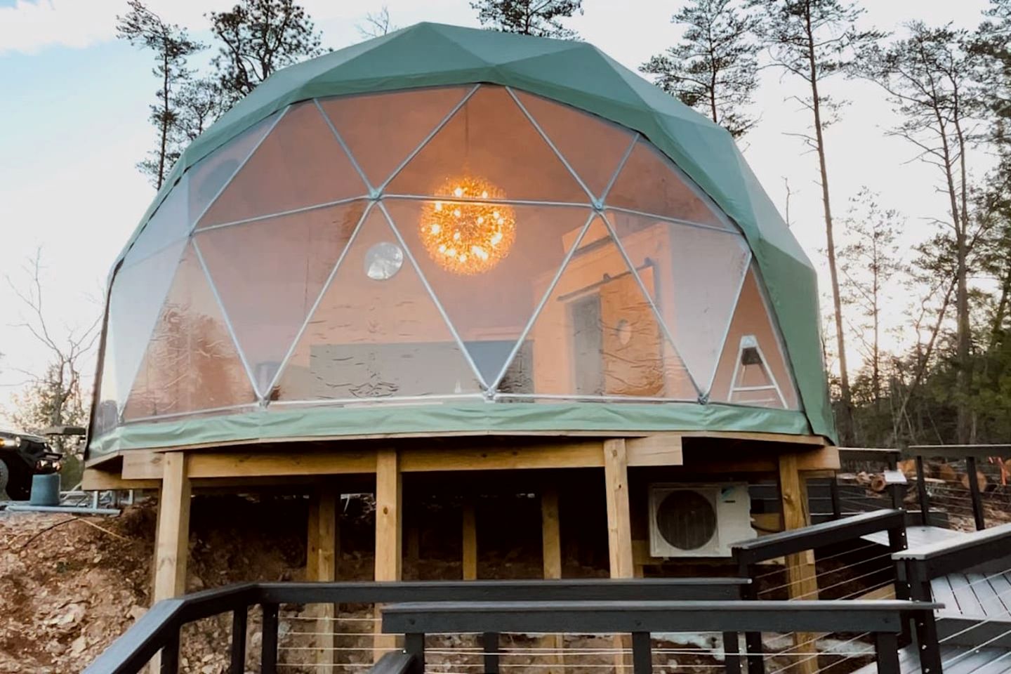Romantic Dome Retreat Near Great Smoky Mountains, Tennessee