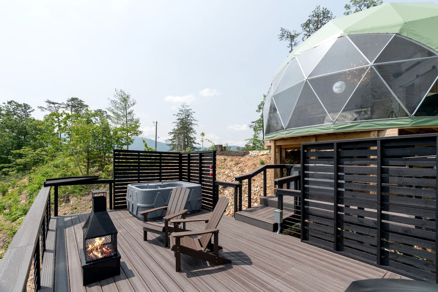 Romantic Dome Retreat Near Great Smoky Mountains, Tennessee