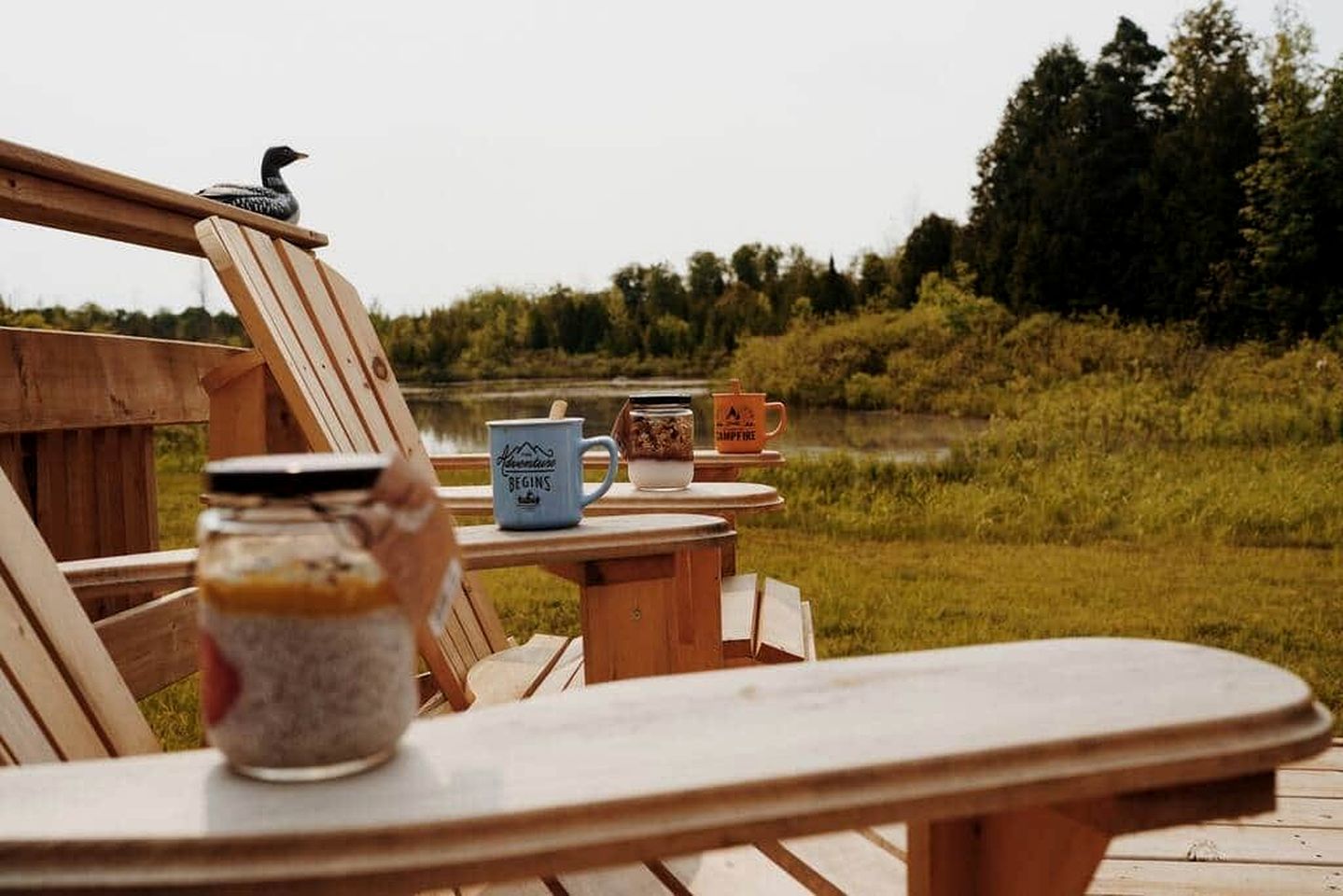 Boutique Glamping Romance: Stylish Bell Tent Getaway in Ontario's Hidden Gem