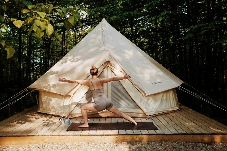 Bell Tents (Canada, Northern Bruce Peninsula, Ontario)