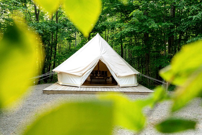 Bell Tents (Canada, Northern Bruce Peninsula, Ontario)