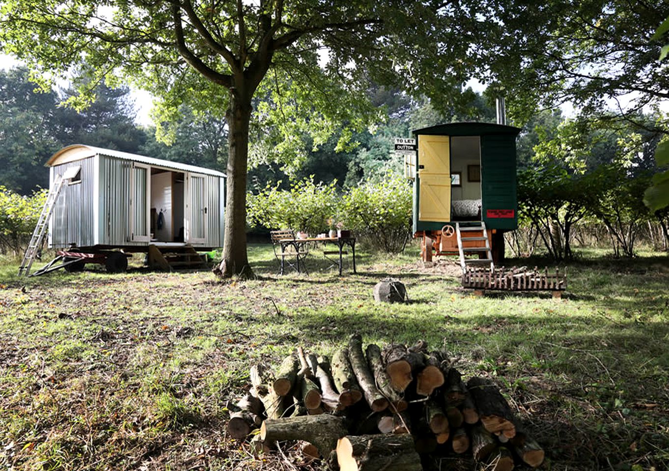 Boutique Living Van in Great British Countryside