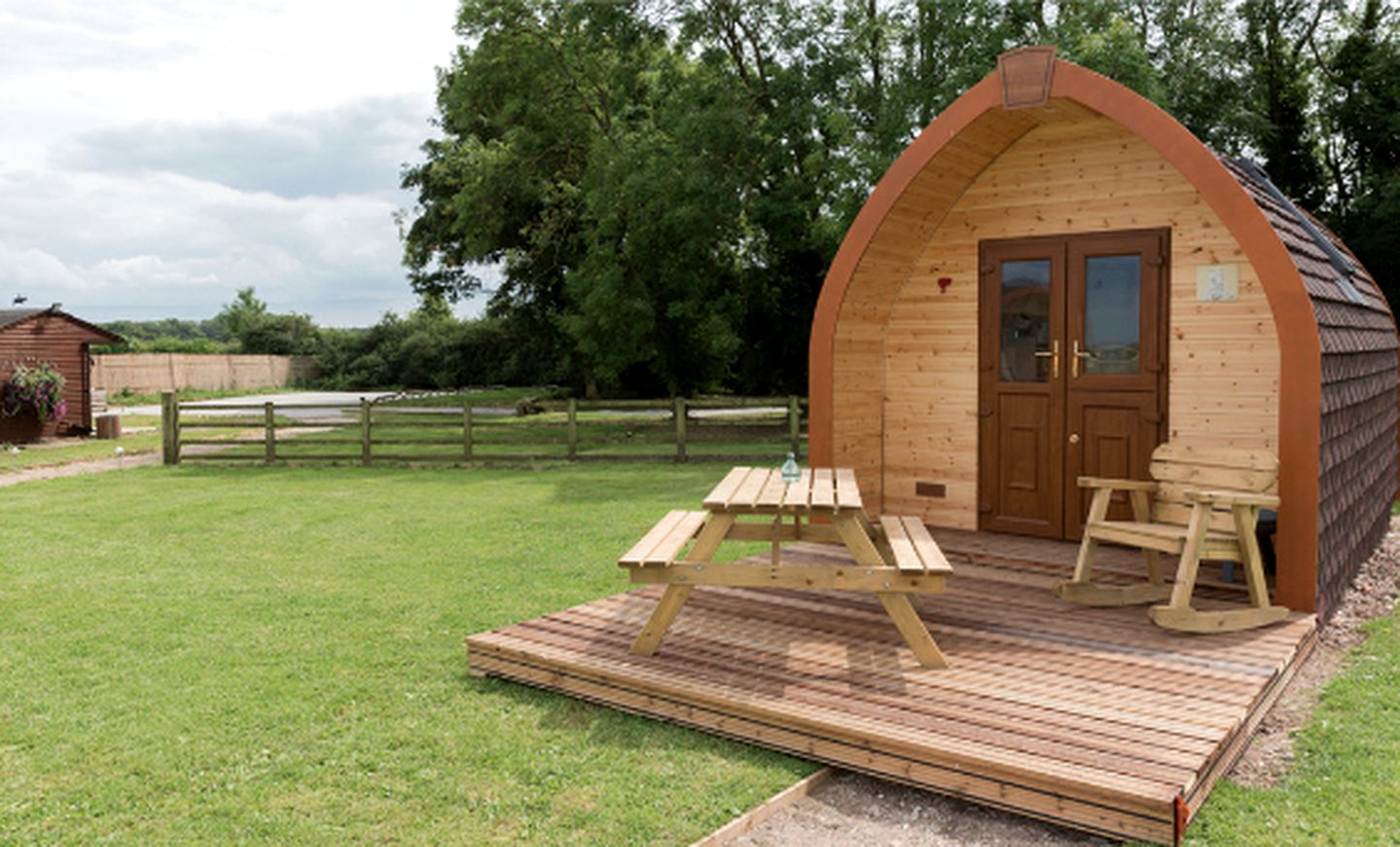 Dog-Friendly Pod Rental on a Glamping Site in East Yorkshire, England