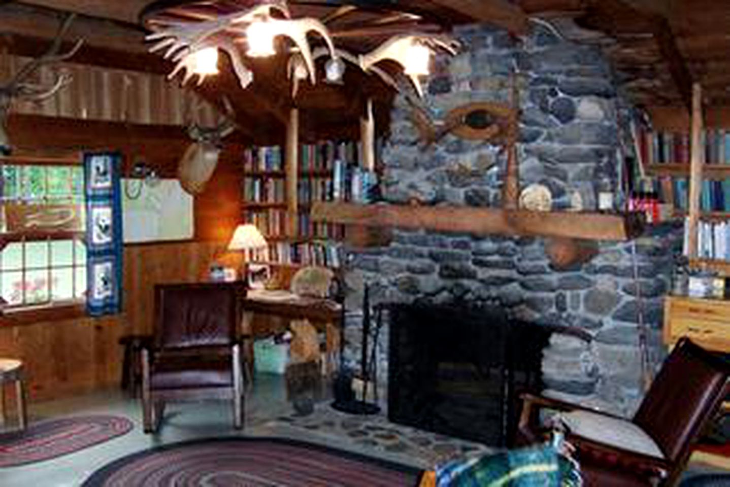 Lakefront Cabin with a Fireplace by Munsungan Lake in Ashland, Maine