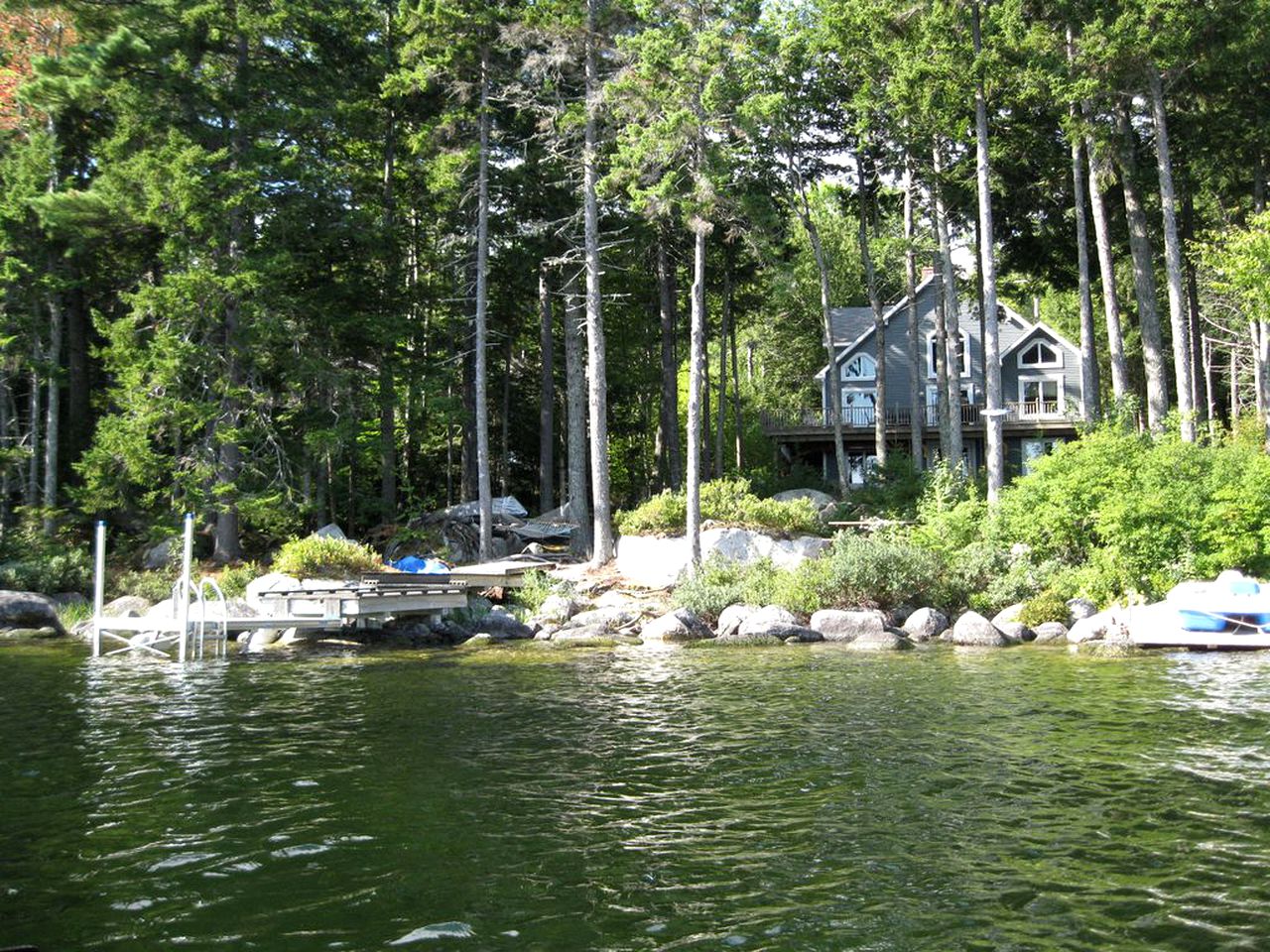 Gorgeous Lakefront Cottage Rental near Ellsworth and Acadia National Park, Maine